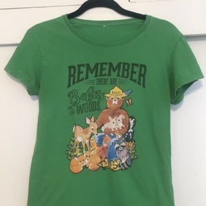 Smokey the bear tshirt